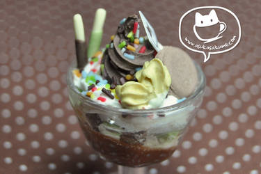 Scale 1:3 Chocolate Parfait