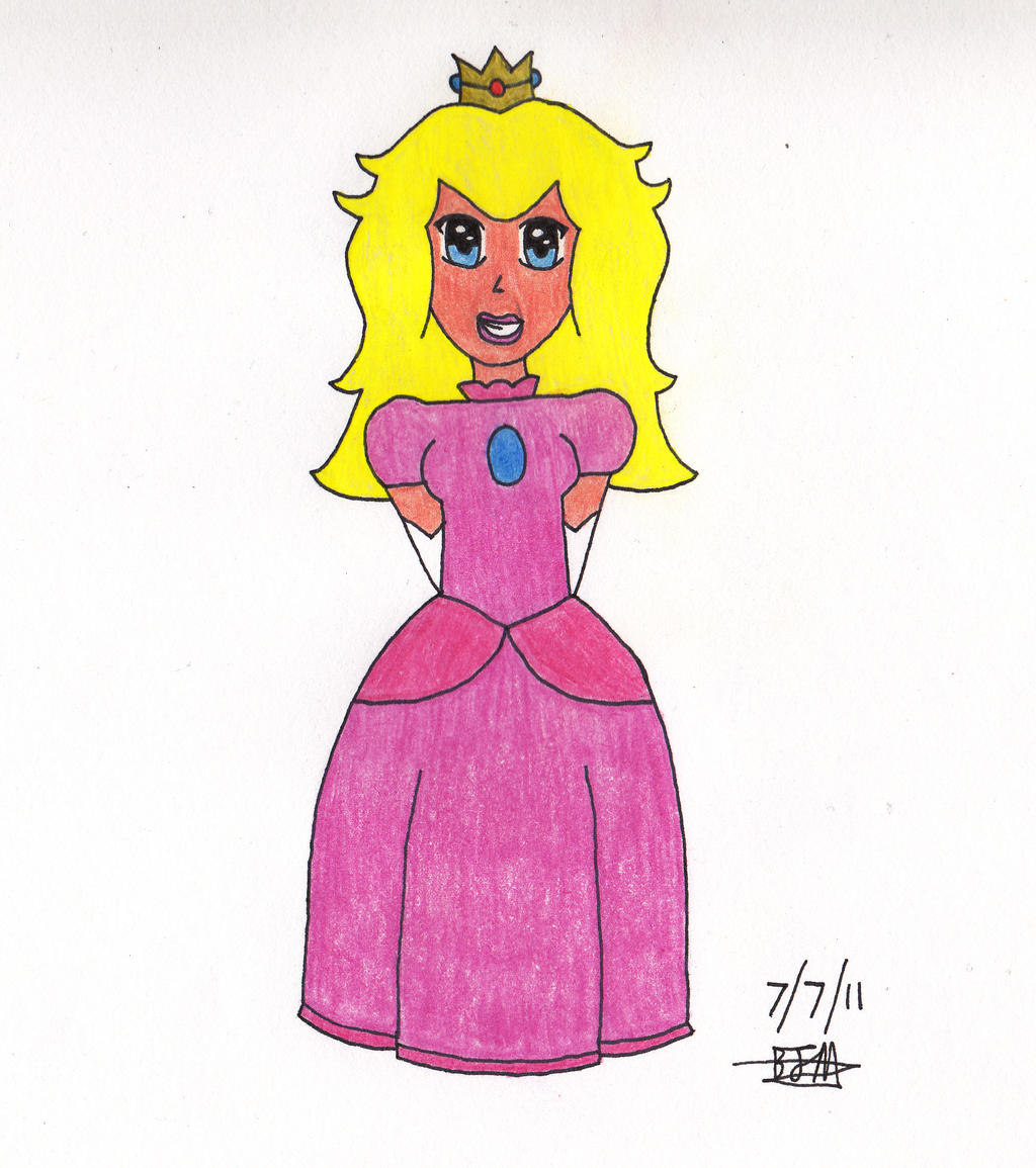 Updated Peach Drawing