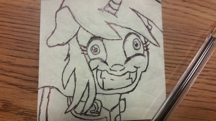 Lil' Pip on a Post-it