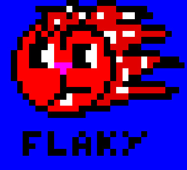 flaky pixel