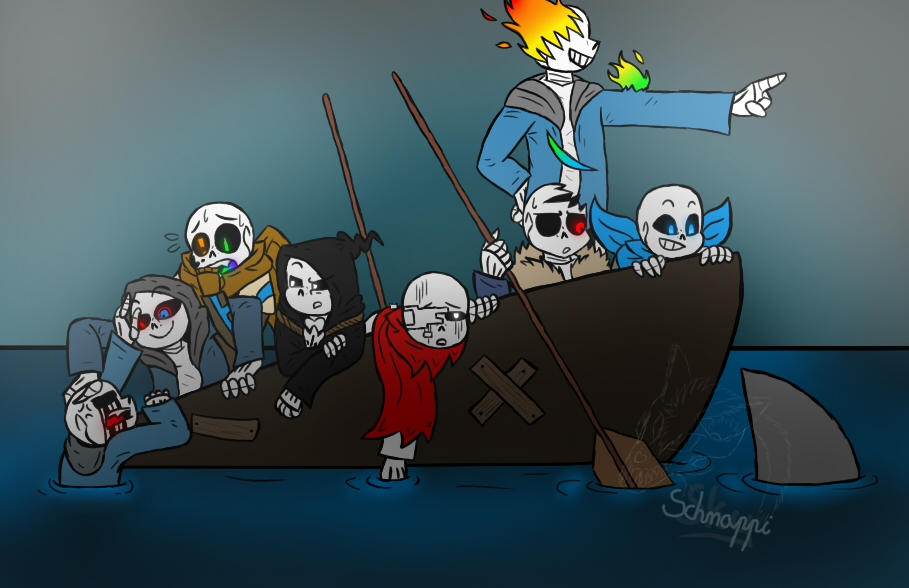 Draw My Squad #3 (Undertale) by SchnappiSKY on DeviantArt