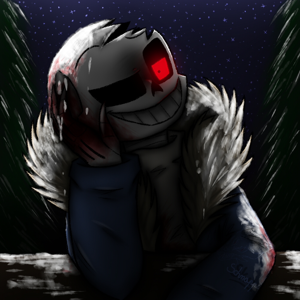 Horror!Sans by May-ku on DeviantArt