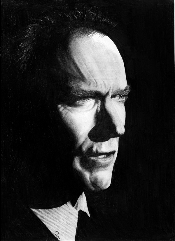 Clint Eastwood by ravdenmark on DeviantArt