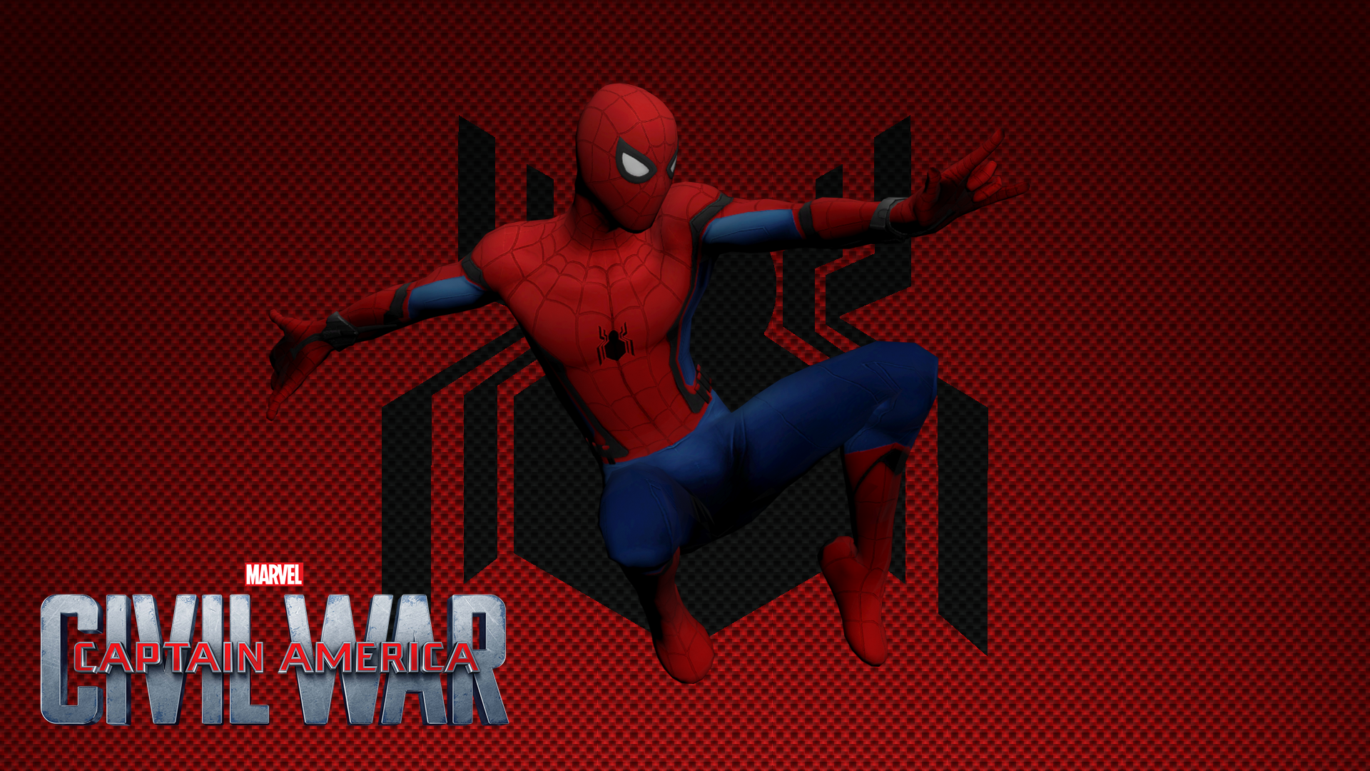 Spider-Man Civil War Wallpaper (RENDER) by CR1T3R10N on DeviantArt