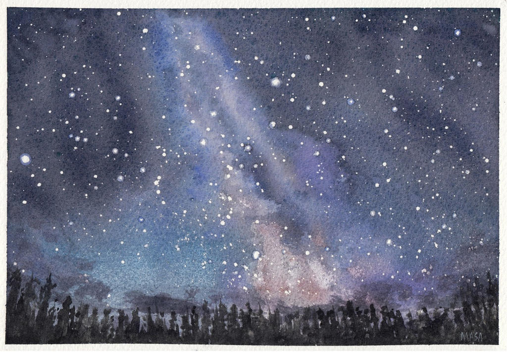 milky way by MASAMI-YOSHIAKI milky way by MASAMI-YOSHIAKI