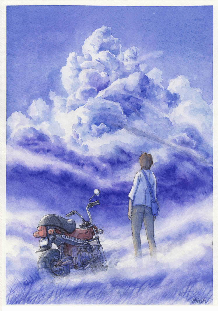 overflow clouds by MASAMI-YOSHIAKI