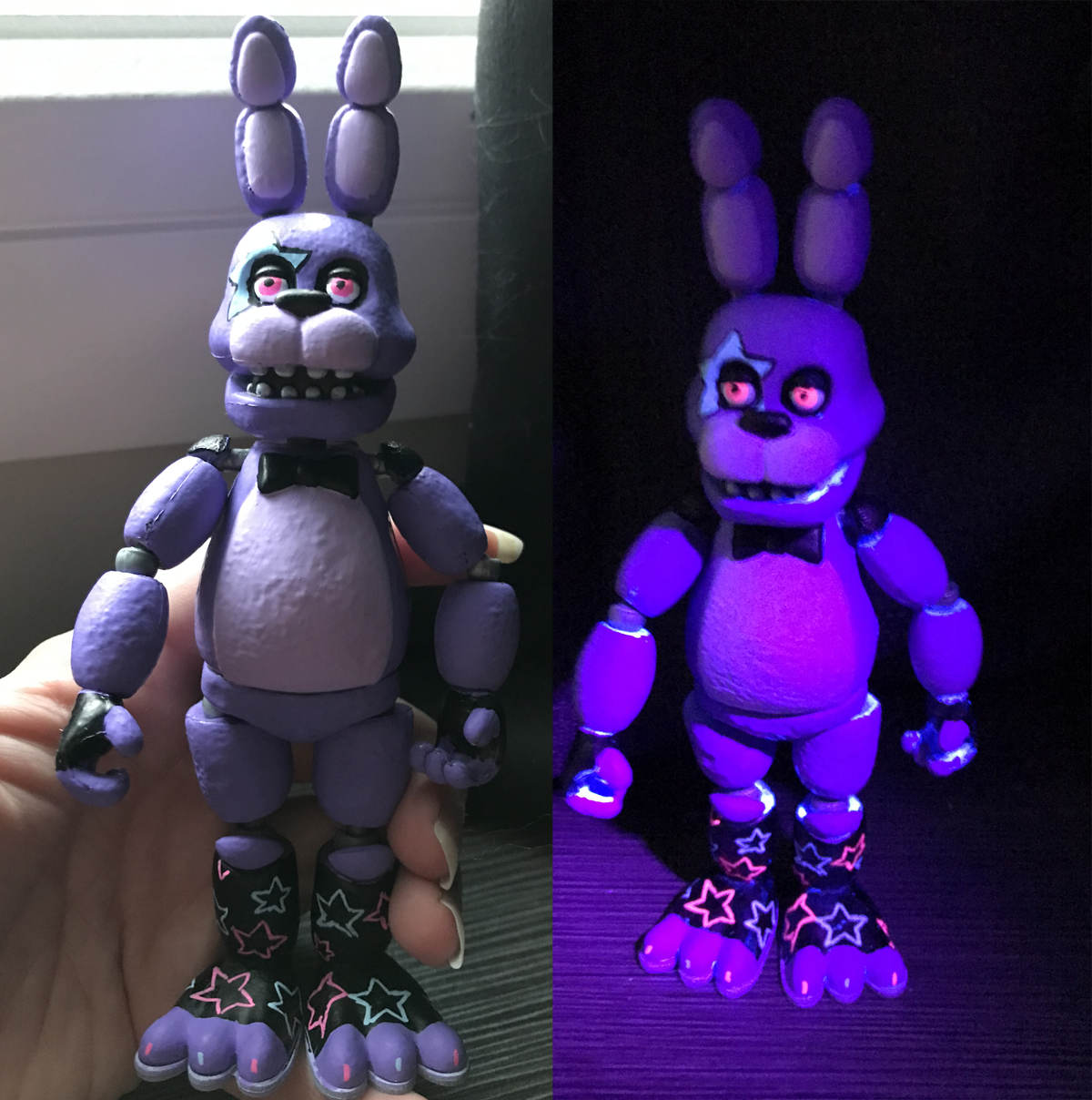 Funko Fnaf Ruin Glamrock Bonnie plush : r/fivenightsatfreddys