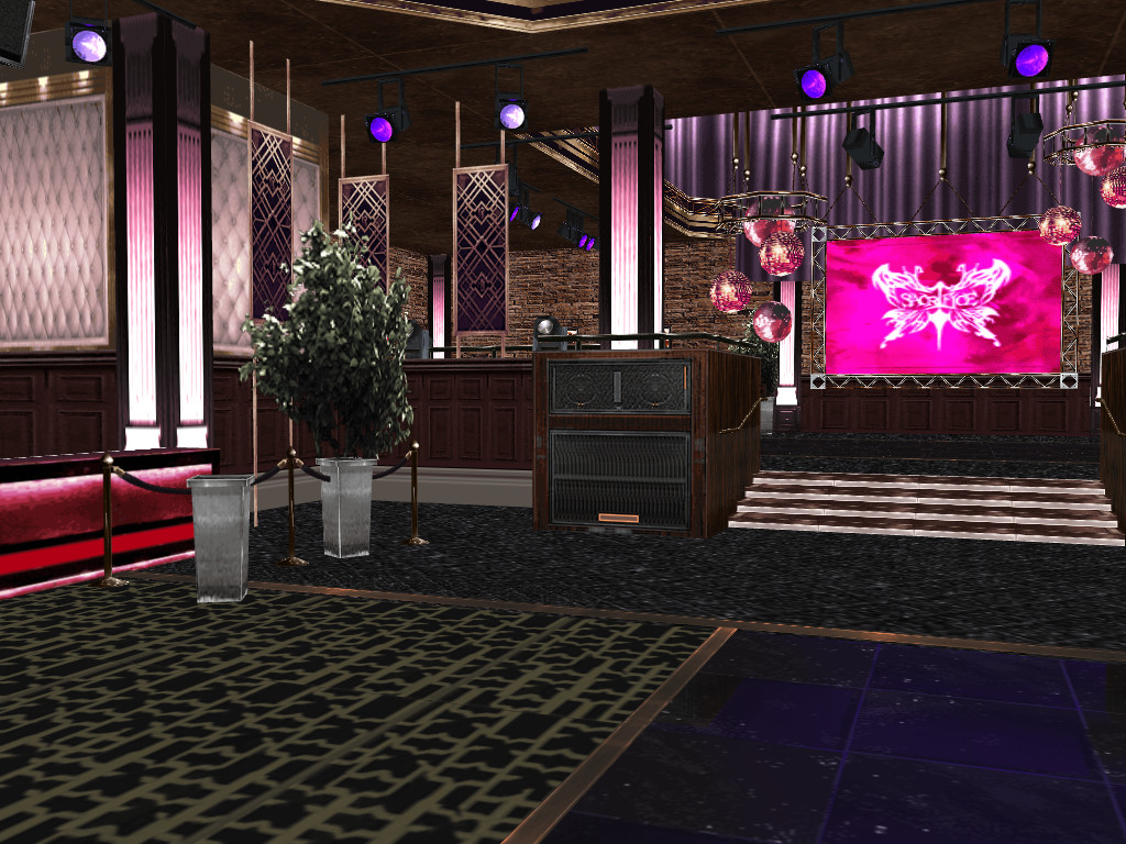 MMD Club Room Stage