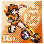 Daisy in Mario Strikers Battle League ?? by BOOMniz