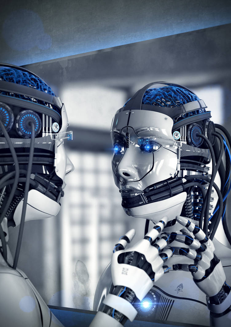 Технологии искусственного интеллекта и робототехники. Киберпанк биороботы. Искусственный интеллект. Искусственный интелле. Робот с искусственным интеллектом.
