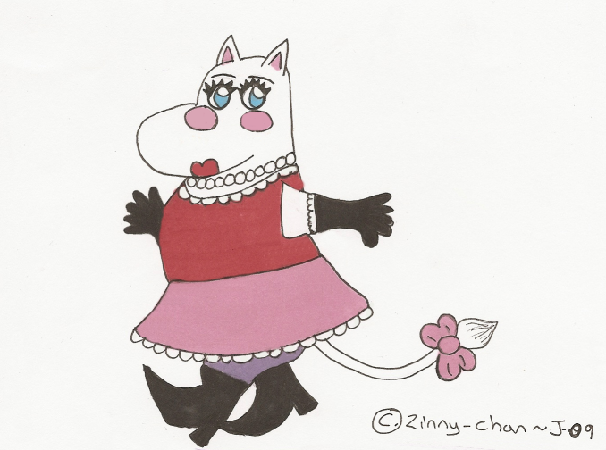 Moomintroll goes drag-queen