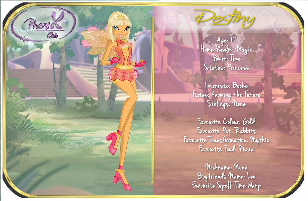 Destinys Winx ID Sheet by ThePhonixClub on DeviantArt