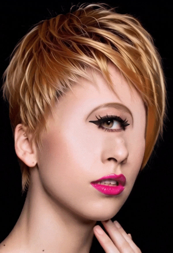 short hair by apu60 on DeviantArt