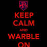 WARBLE ON T-shirt design