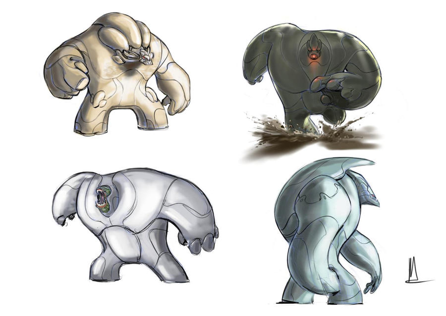 Alien Mutation Design alien designs version3 by TheBeke on DeviantArt