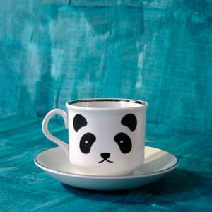 Squeeably cute Panda Tea Cup plus Saucer