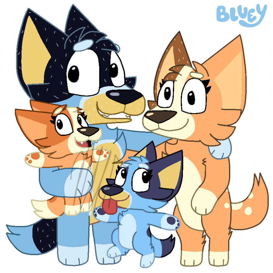 Bluey Fanart by flutteryoshi952 on DeviantArt