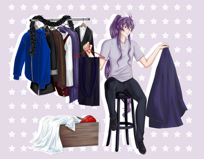 Gakucollab 2018 - Trying Out Clothes