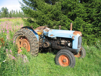 Old tractor