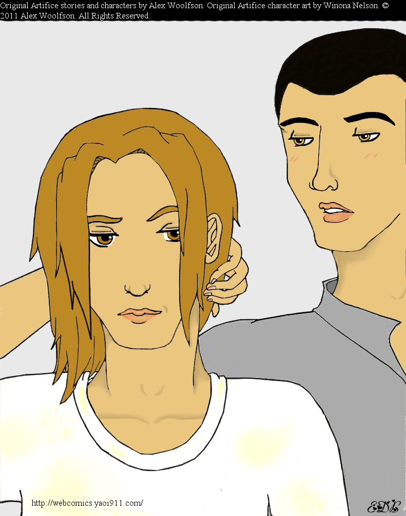 Jeff and Deacon fanart by geekypnai