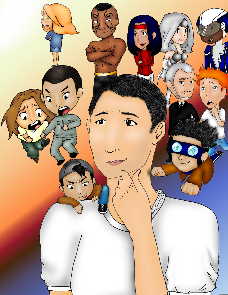 Yaoi 911 crew by geekypnai