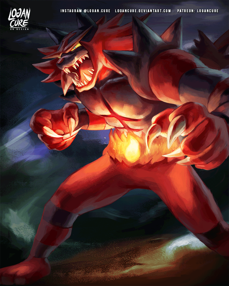 Crochet Incineroar Incineroar by logancure on DeviantArt
