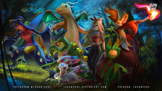 Commission: deep in the hoenn woods