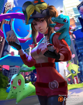 Pokemon go Female trainer second gen