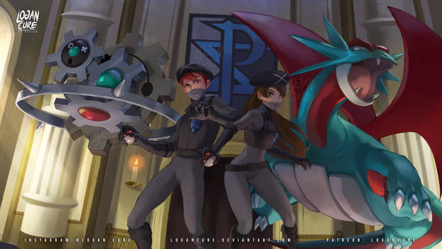 Team Plasma, Salamence, Klinklang