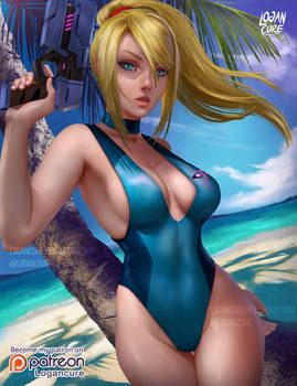 Summer Samus Aran