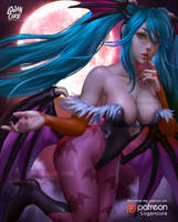 Sona as Morrigan Aensland