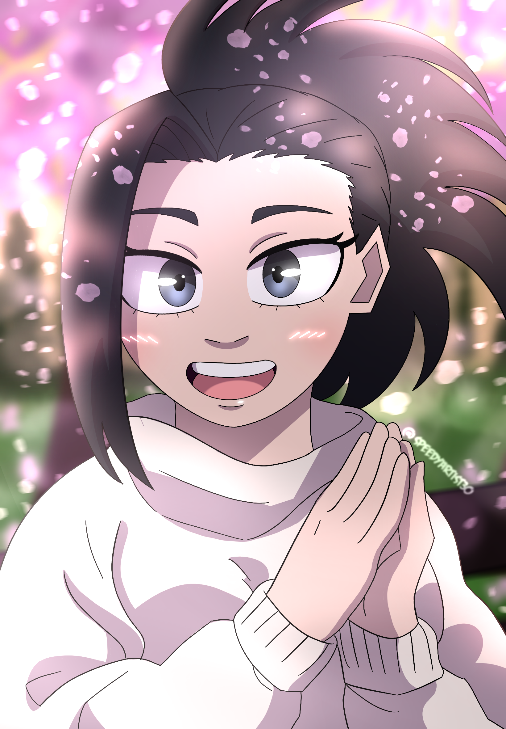 MHA- Momo Yaoyorozu by speedyartist30 on DeviantArt