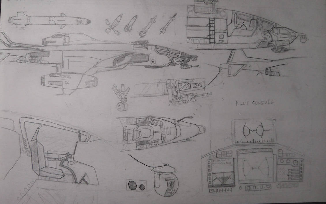 Orbital and Atmospheric fighter bomber SF-700 by PolskiPilot on DeviantArt