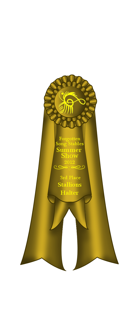 FSS Summer Show -Stallion/Gelding Halter 3rd Place