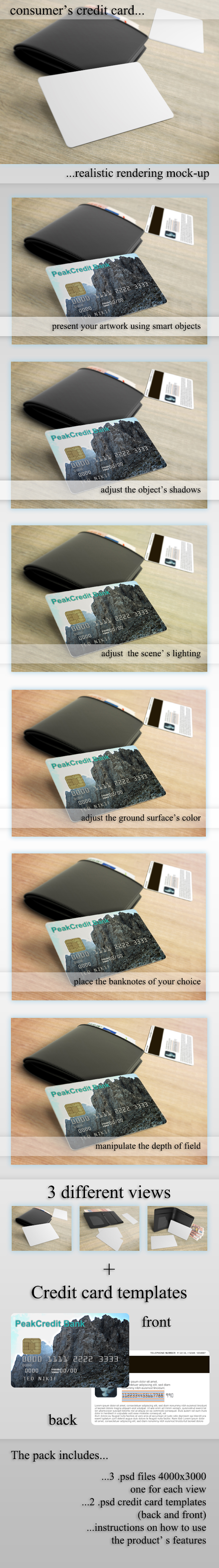 Credit Card Mockup