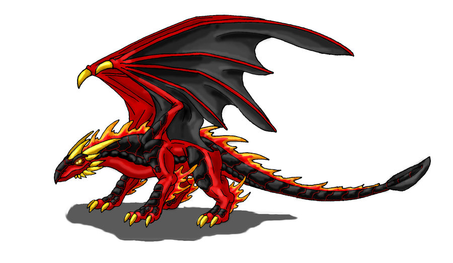 Fire Dragon by Scatha-the-Worm on DeviantArt