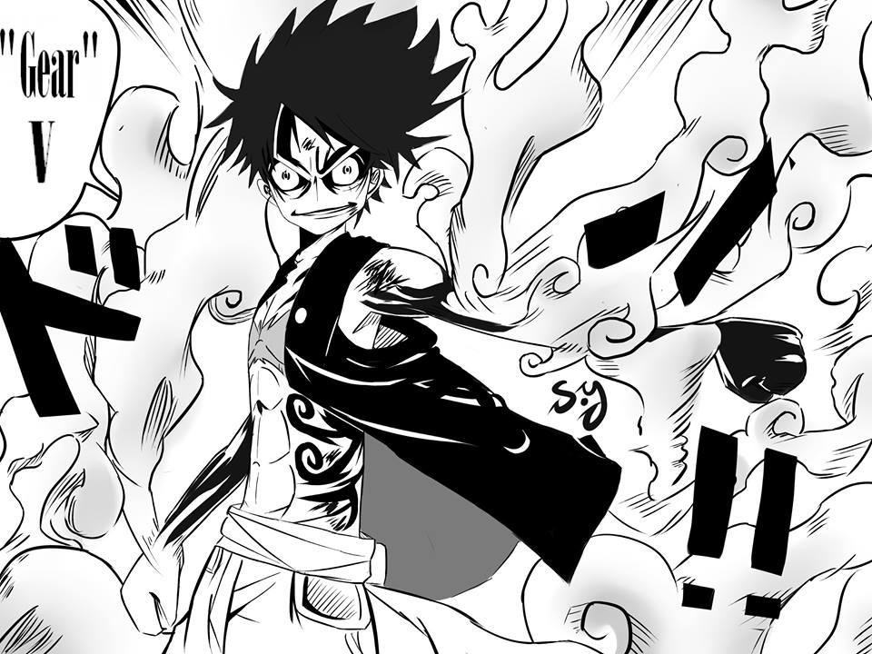 luffy Gear 5th ( original design ) by OussamaluffyX on DeviantArt luffy Gear 5th ( original design ) by OussamaluffyX on DeviantArt