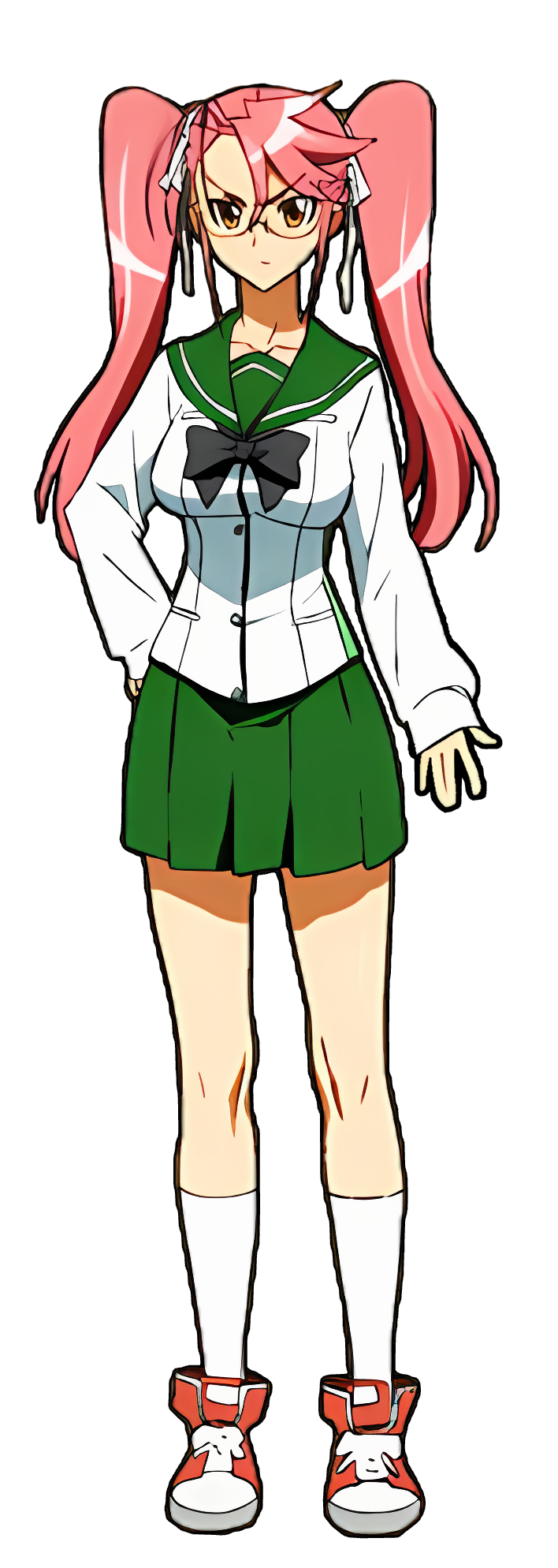 ichiban ushiro no daimaou shiraishi lily transparent vector