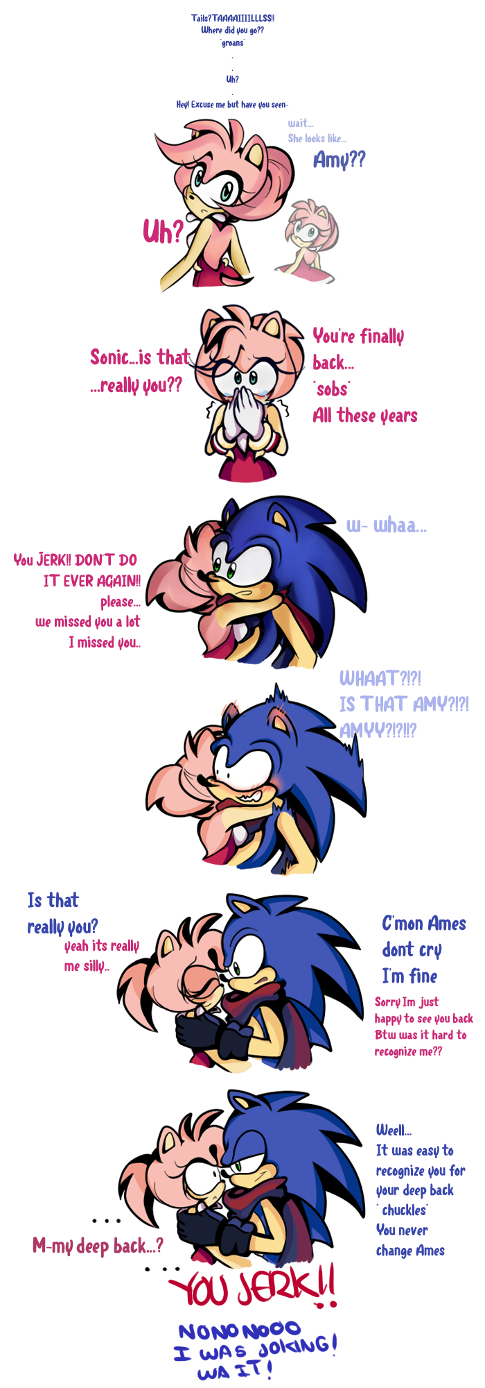 Sonamy Comic by TOD2U on DeviantArt