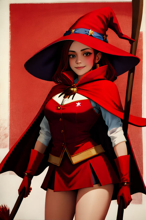 Redvector Witch red witch by Parole-De-Geek on DeviantArt