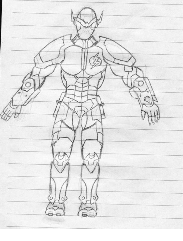 Flash Armor by SupremeDrummaster on DeviantArt