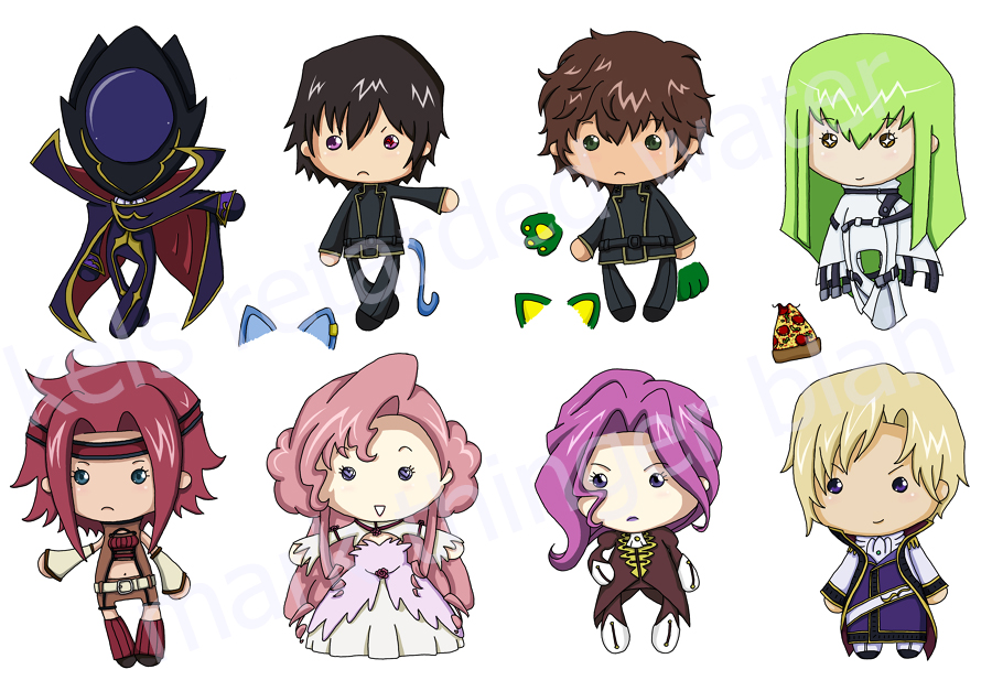 code geass chibis