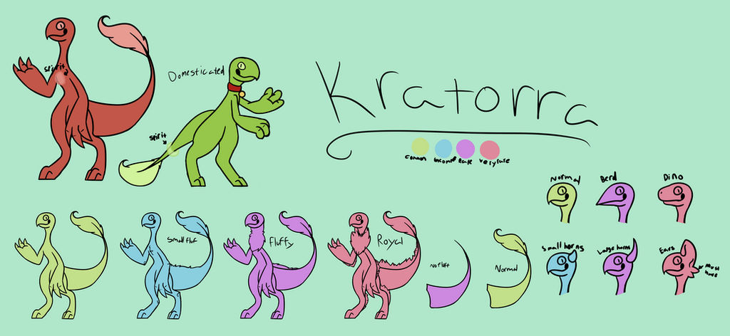 Kraata Rarity Kratorra rarity/trait sheet (Semi-open Species) by WildWolfeyWorld on ...