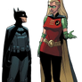 Stephanie Brown and Damian Wayne render