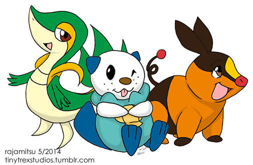 Unova Starters