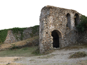 Greek byzantine ruins PNG by dreamlikestock
