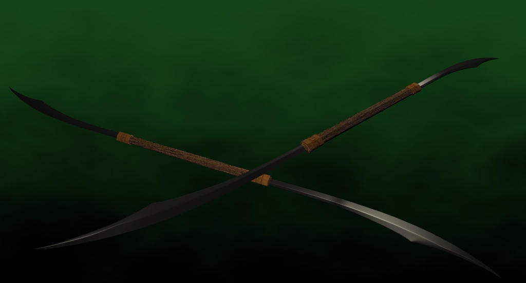 Double Sided Guan-Do by DavesArtwork on DeviantArt