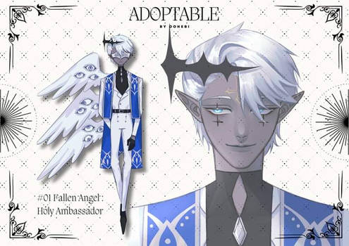 (CLOSE) ADOPTABLE - Fallen Angel