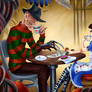 Mad Tea Party: Alice VS Freddy Krueger