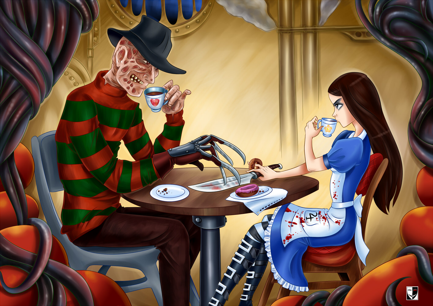 Star Wars tea party in Wonderland 2 by LadyKryptonat on DeviantArt